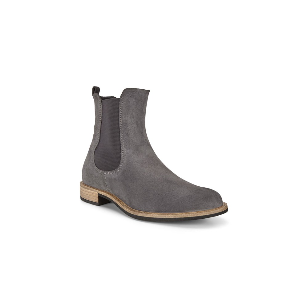 ECCO Womens Ankle Boots Dark Grey - Sartorelle 25 - FAV-752148